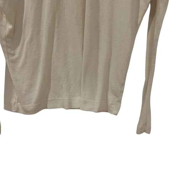 3 for‎ $30! Gap waffle off white waffle long sleeve tee - Picture 6 of 8